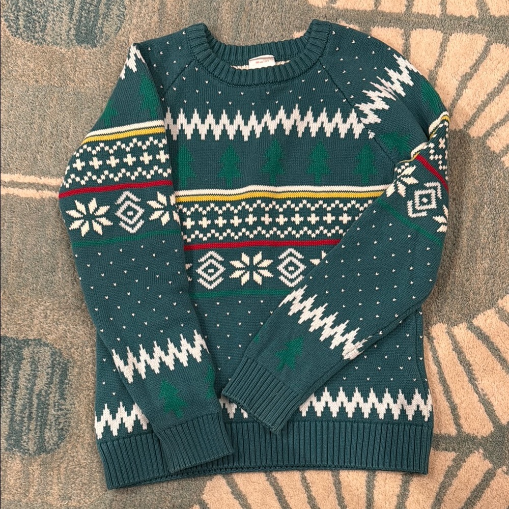 Hanna Andersson kids holiday sweater